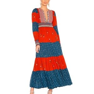 💕 Free People 🌟 Starlight Maxi Dress XS